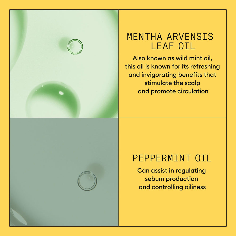 Nioxin System 1 conditioner hair-density visual highlighting fullness.