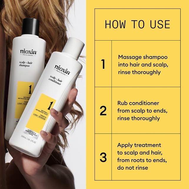 Hands massaging scalp during Step 1 cleanse