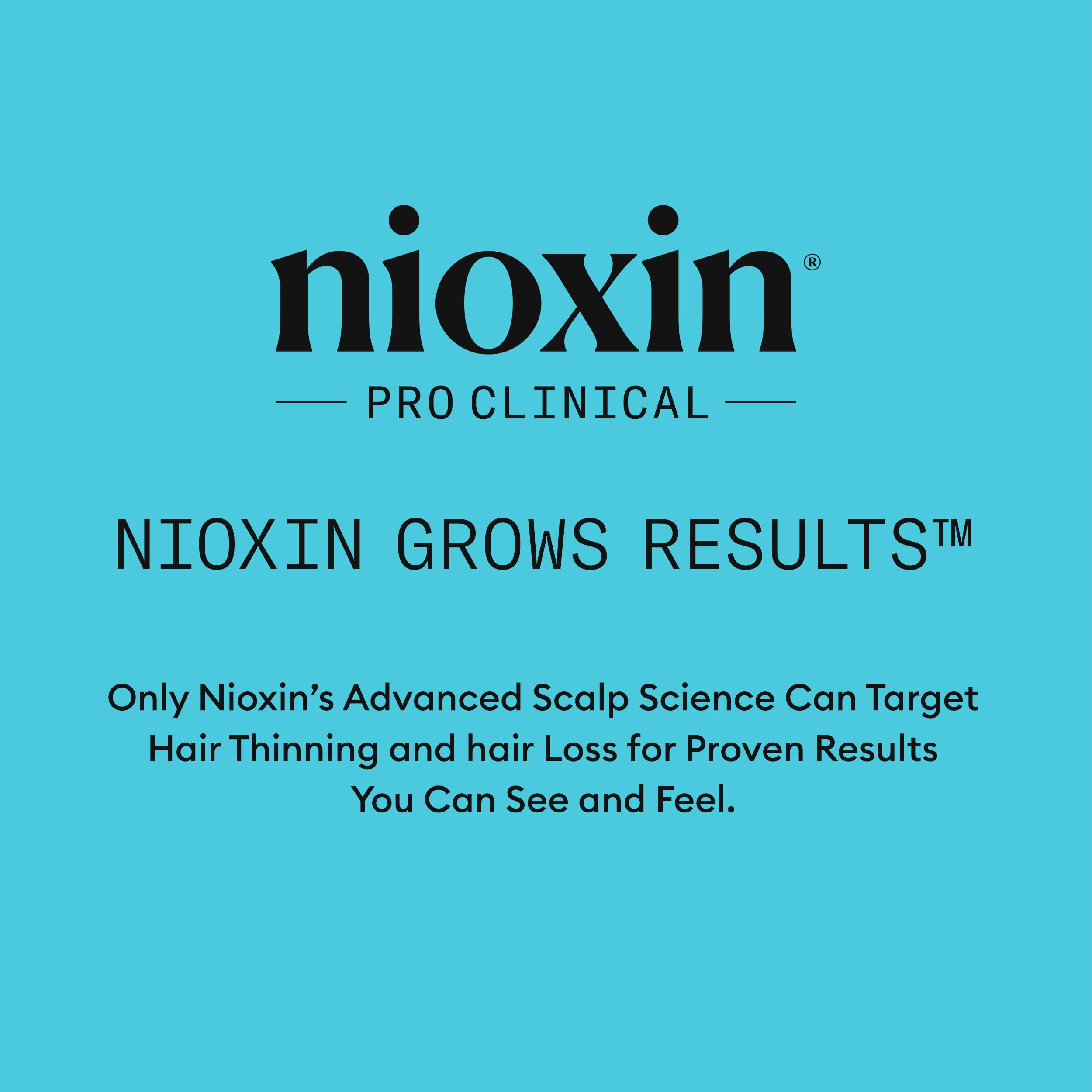 Nioxin System 3 application routine shot captures daily use