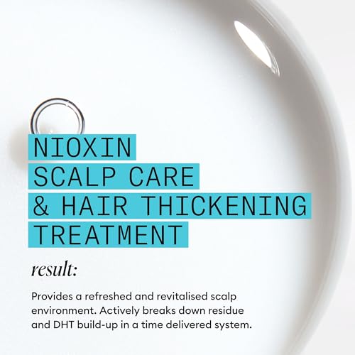 Nioxin System 3 silkier shine after use on treated hair.
