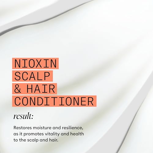 NIOXIN System 4 product application on scalp and hair for resilience