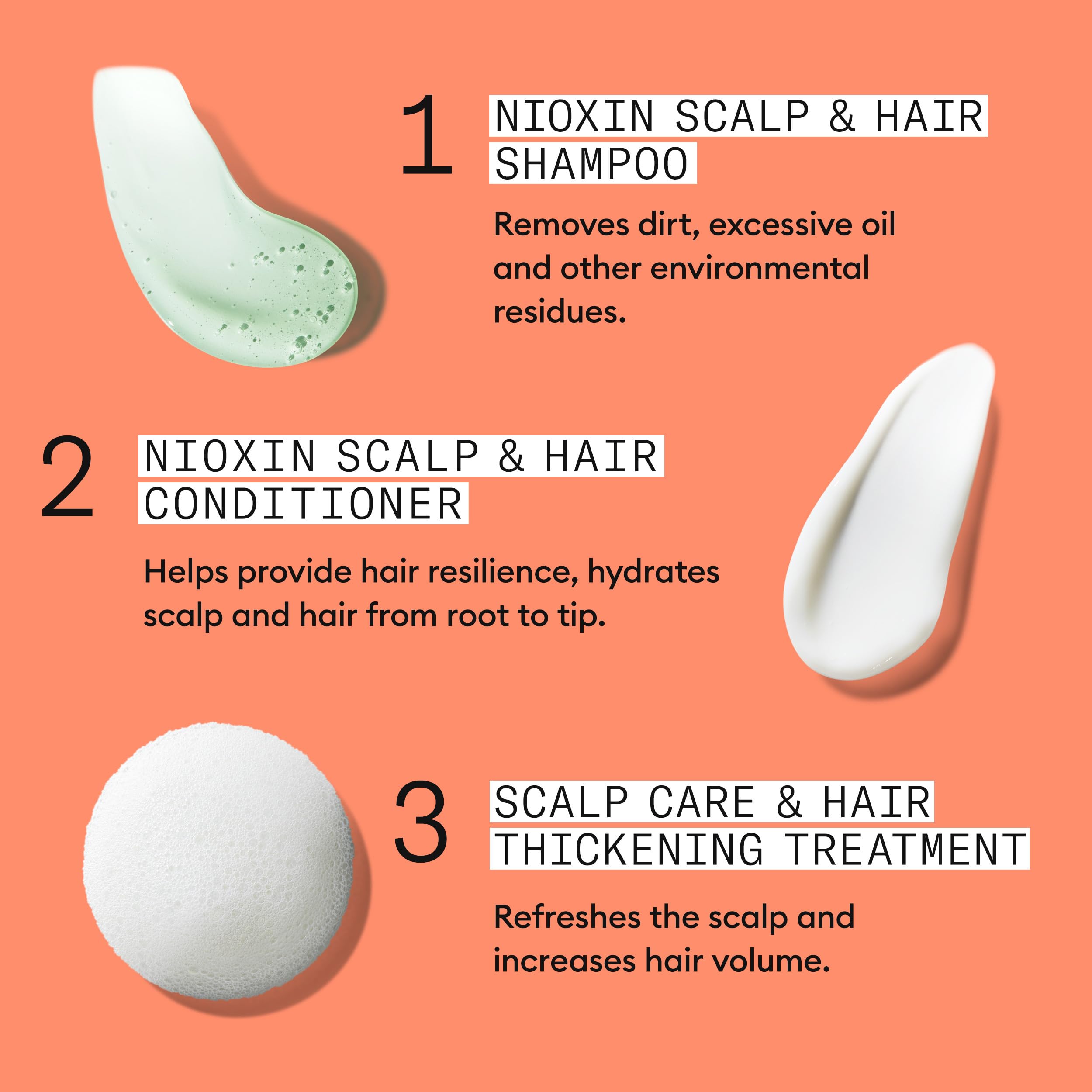 Nioxin System 4 damage care strengthens hair prone to breakage