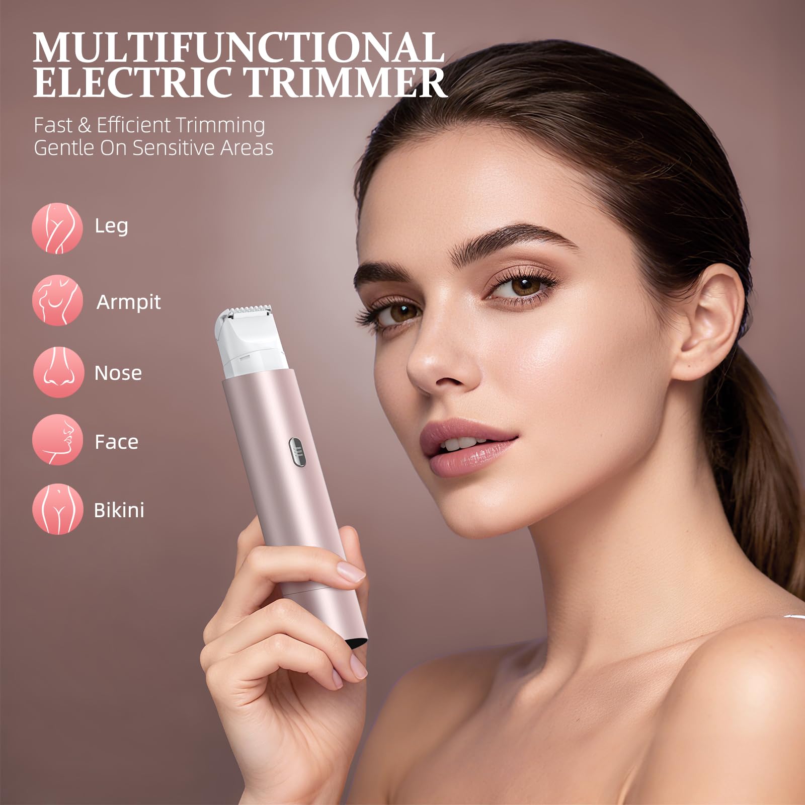 NIPOO protection system with skin friendly head for gentle grooming