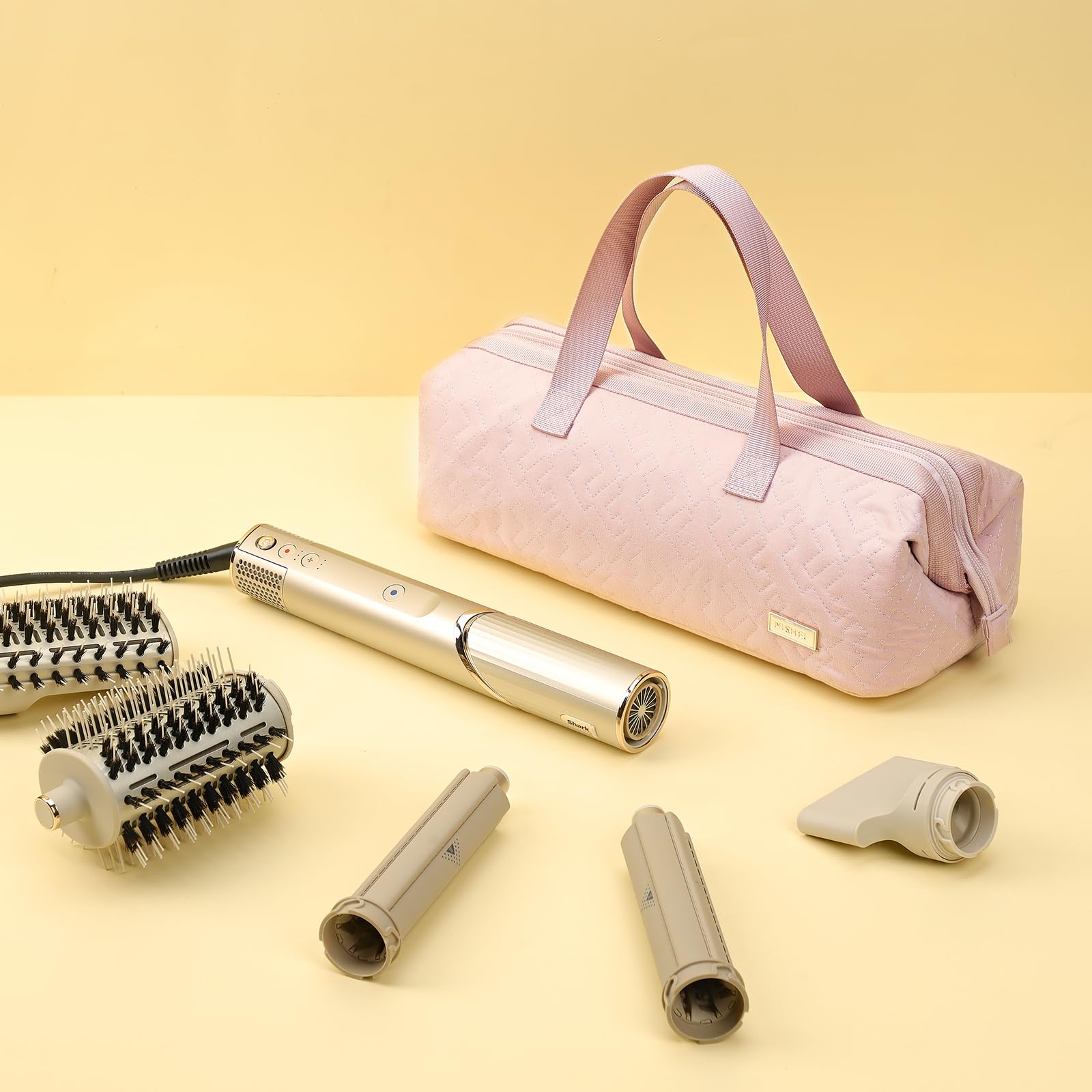 NISHEL Hair Tools Travel Bag ideal for travel, hotels, or gym setups