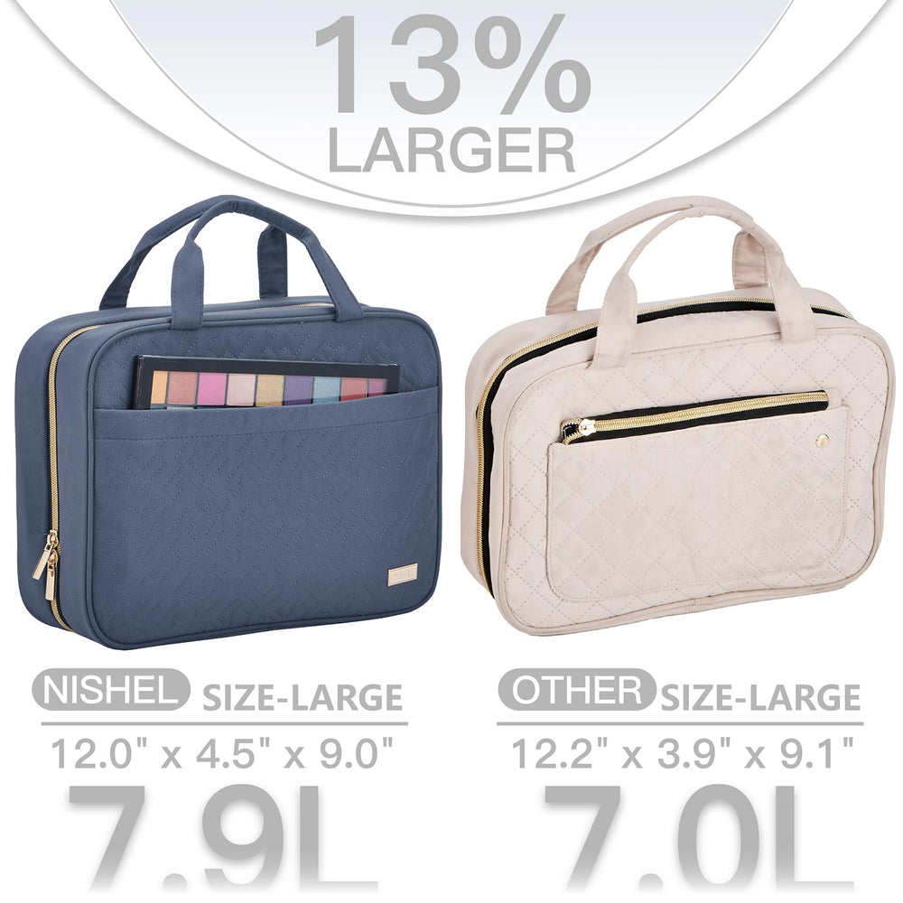 NISHEL bag with transparent window aids quick security checks.