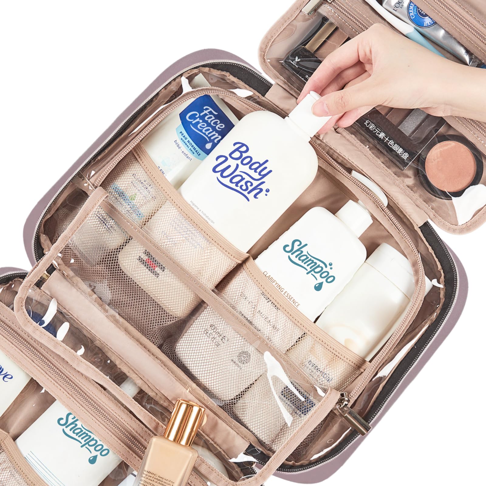 NISHEL front pocket offers secure storage and fast access for essentials.