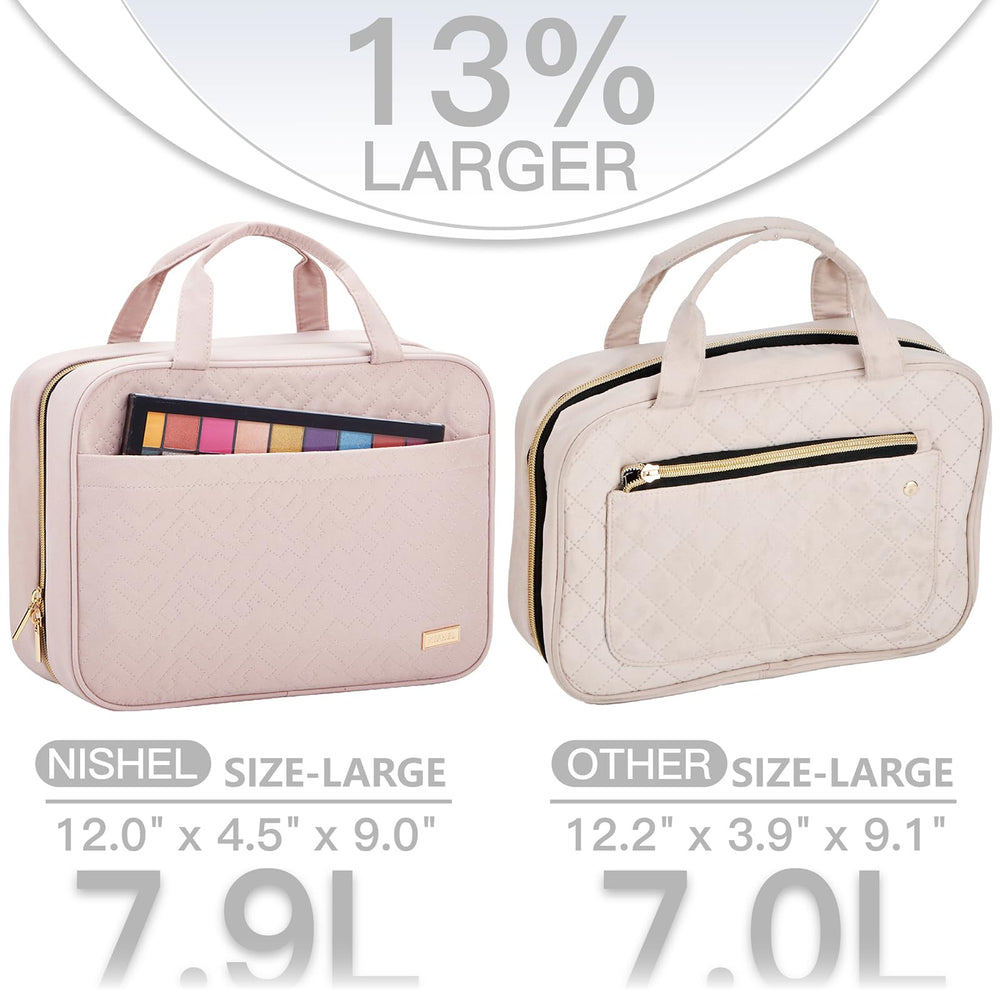 NISHEL bag with transparent window for quick security screening