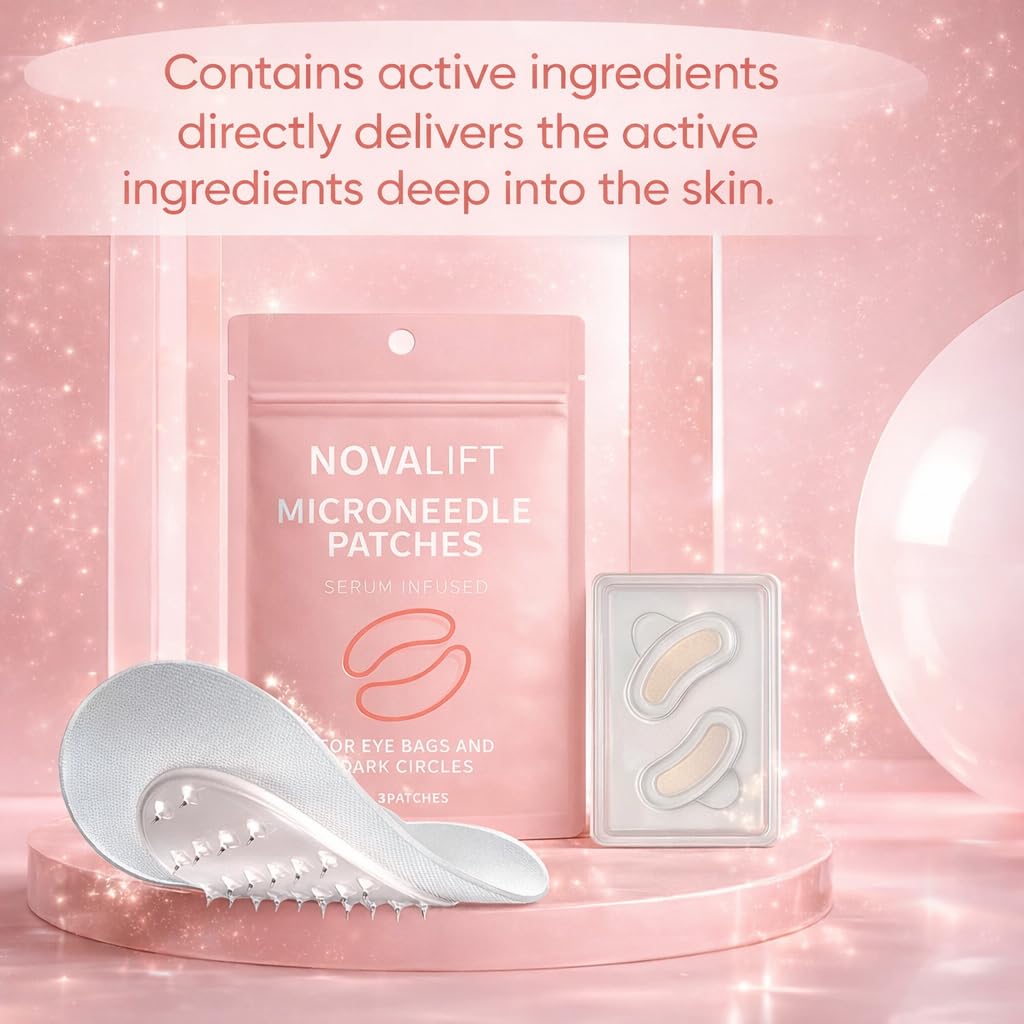 NOVALIFT smile lines patches help minimize the look of laugh lines