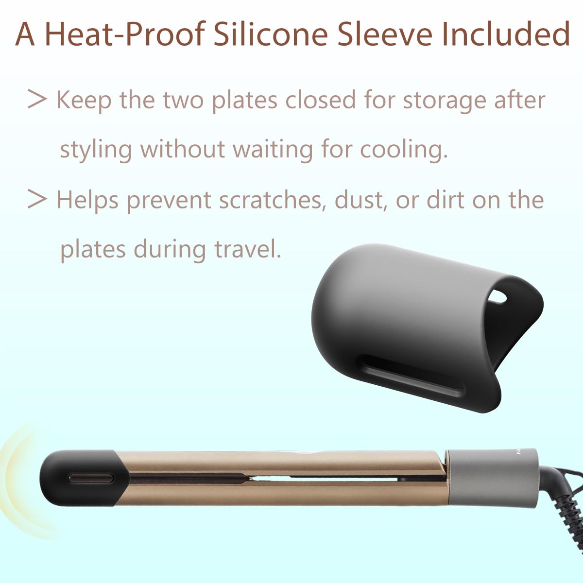 NITION dual voltage design works worldwide for travelers.