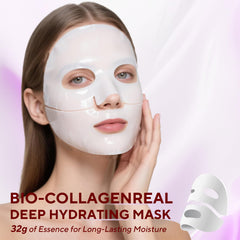 Nityrliv Bio-Colágeno Real Mascarilla muestra absorción en gel