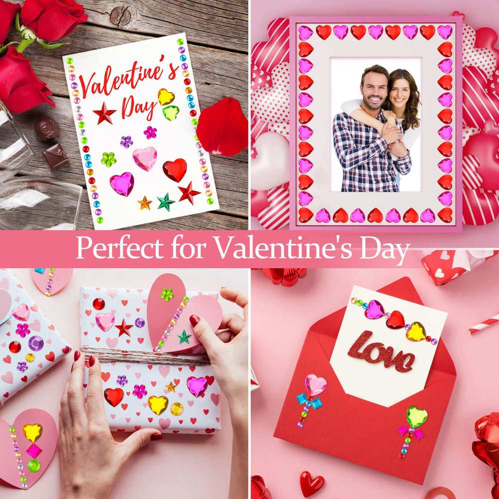 NIUBIER gem stickers decorate cards and crafts with vibrant shine