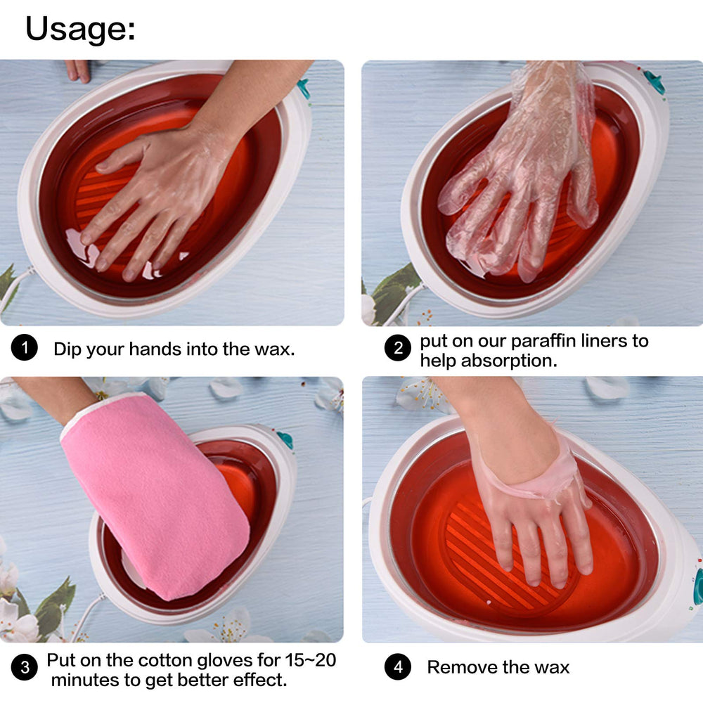Niubow moisture-locking liner after treatment, helps hydration for hands.