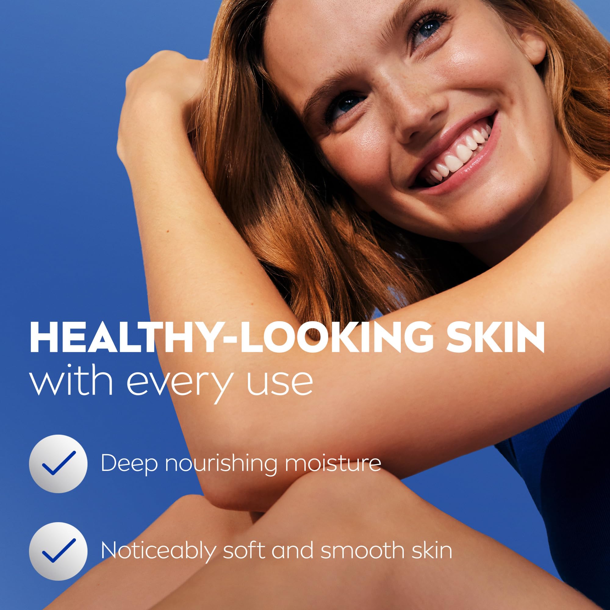 NIVEA almond oil ingredient illustration shows nourishing properties for skin