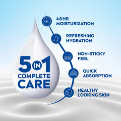 NIVEA Aloe Absorción rápida, se extiende sin esfuerzo para un resultado ligero.