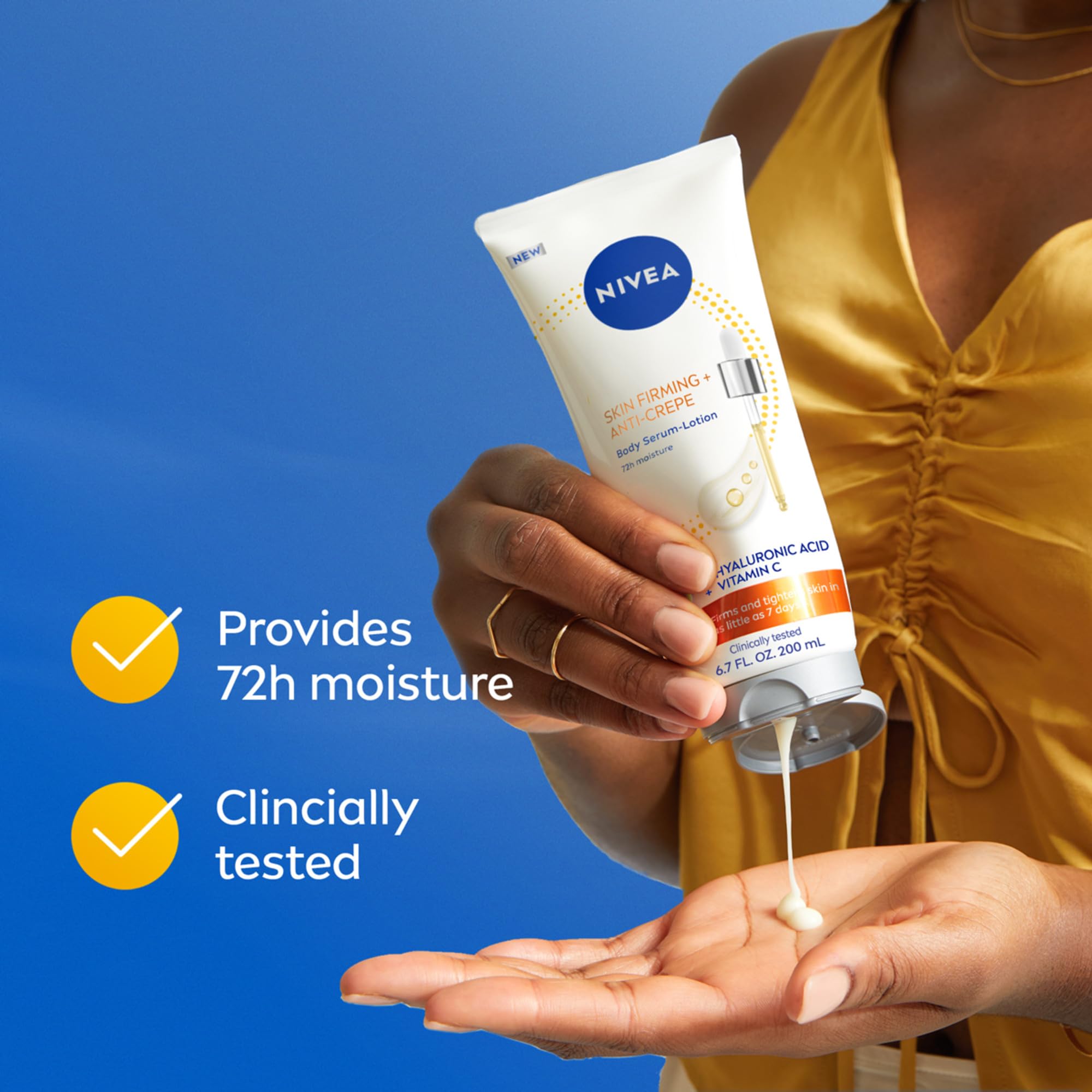 NIVEA Aplicación Mañana Noche: rutina diaria del cuerpo