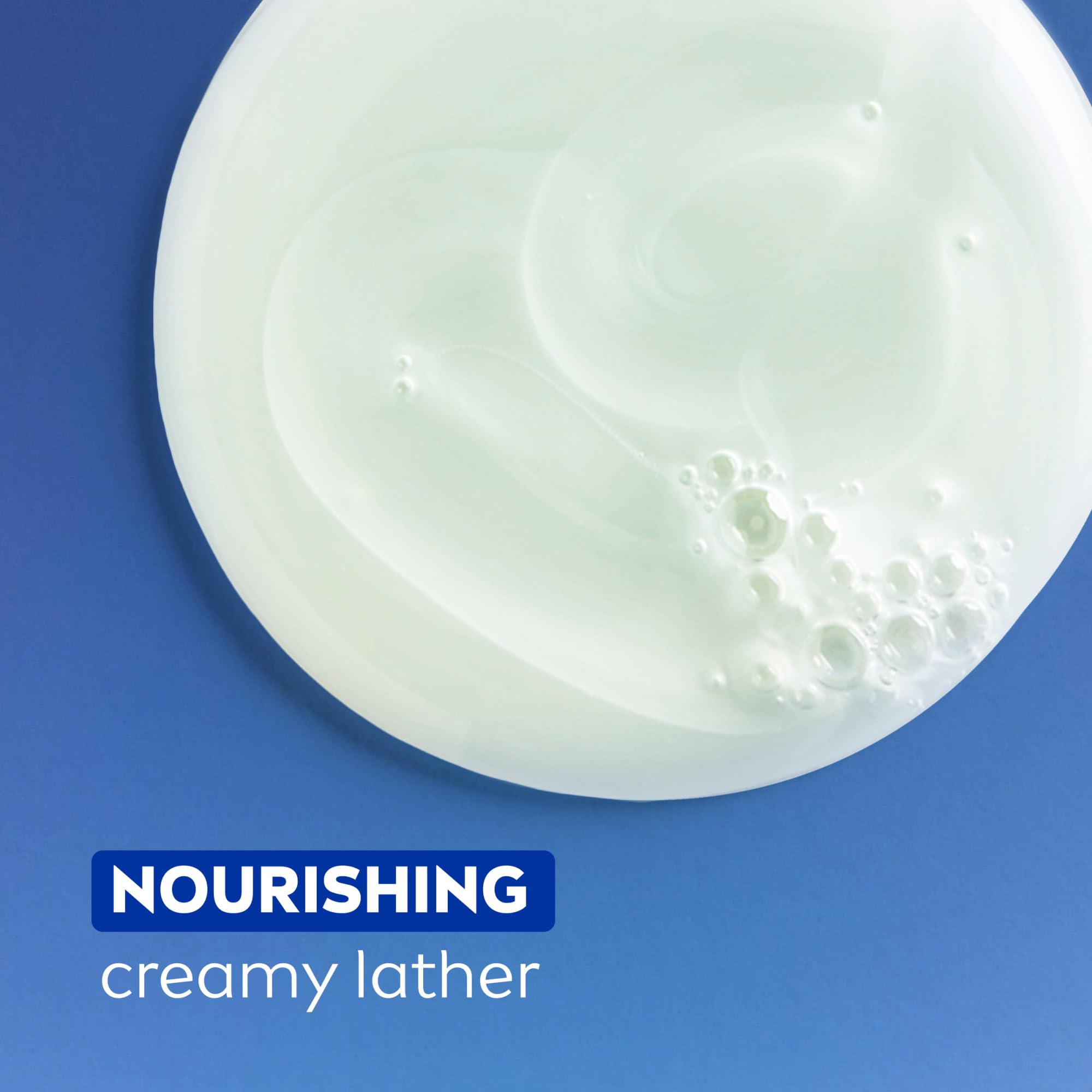 NIVEA Basil and White Tea Body Wash scent with basil and white tea hints at refreshing daily ritual.