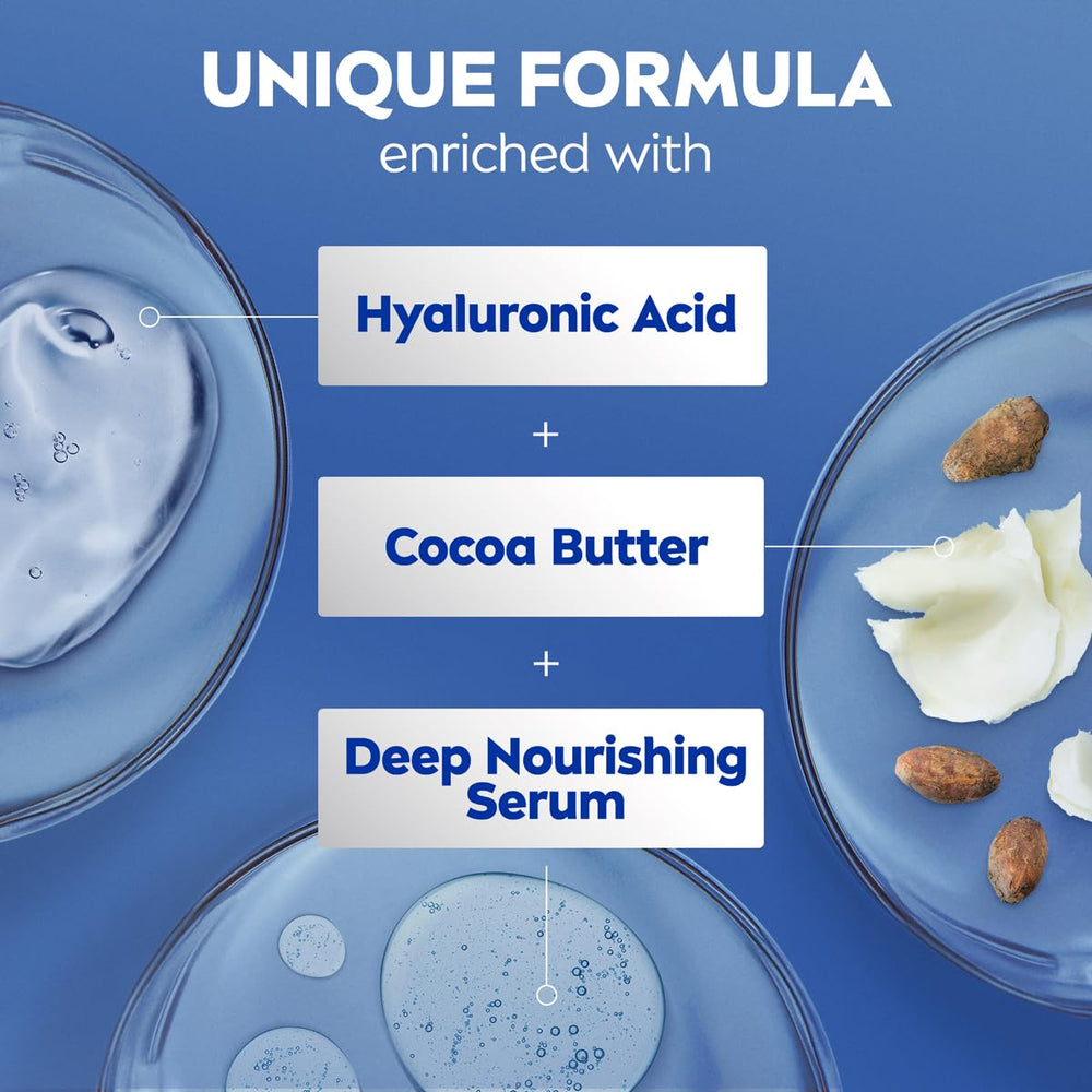 NIVEA bomba dispensadora para una aplicación limpia.