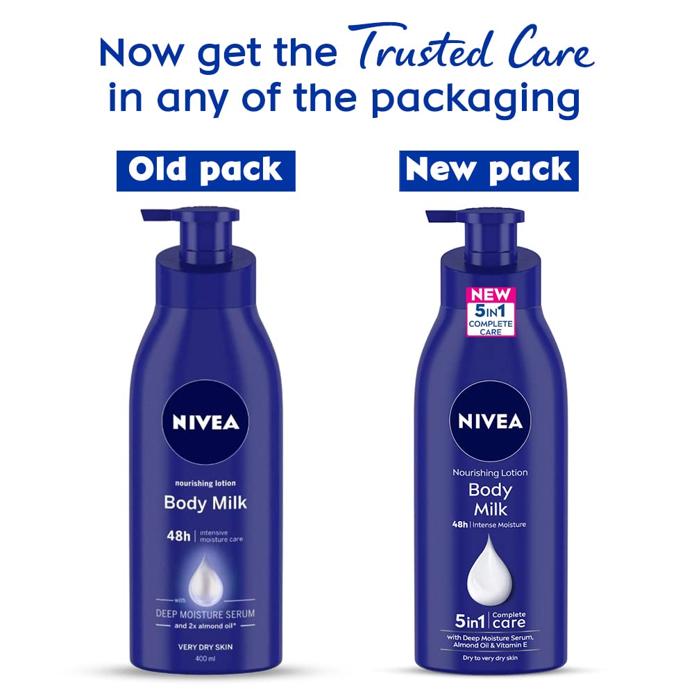 NIVEA bote de crema nutritiva para piel seca en uso diario