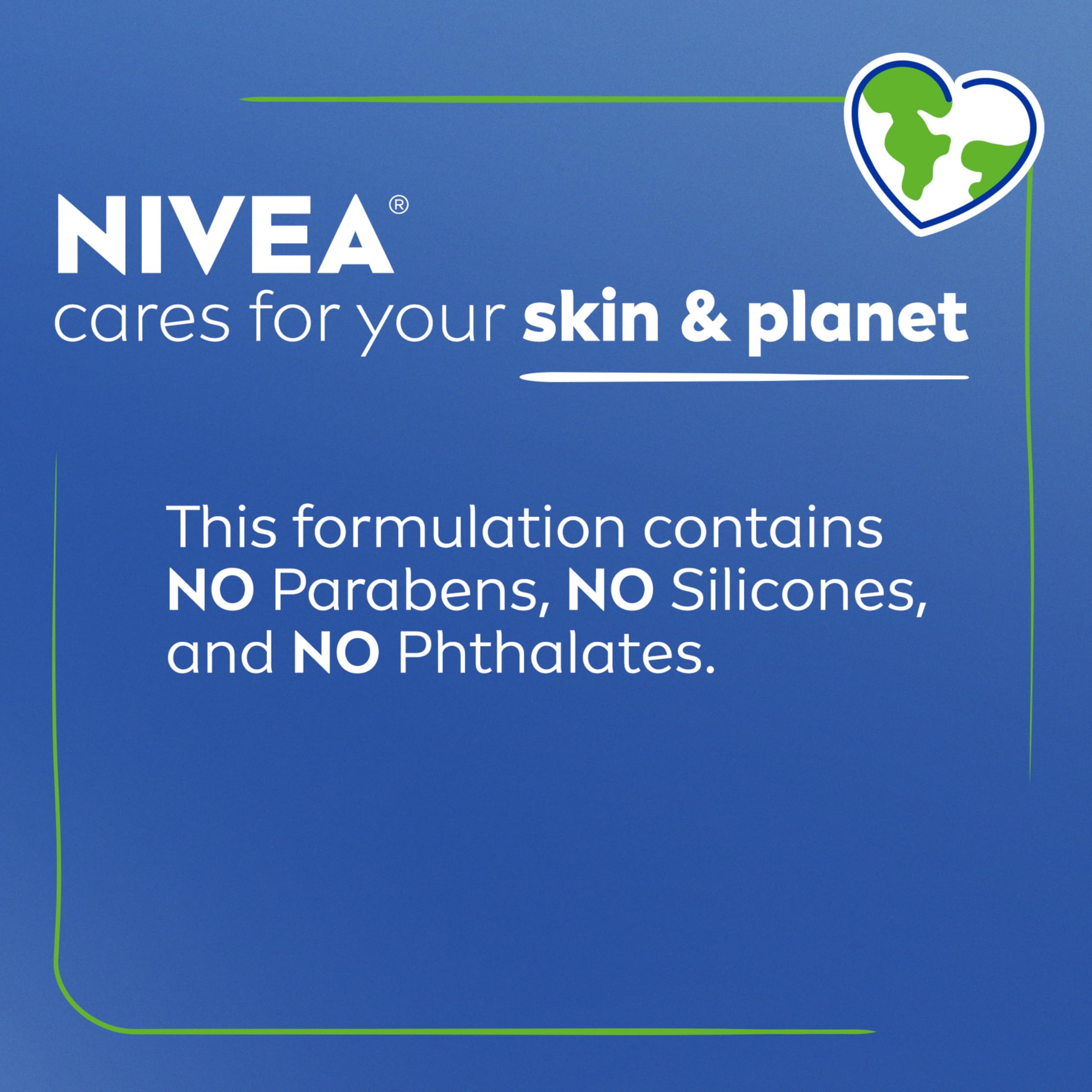 Provitamina B5 y Niacinamida en crema NIVEA para el cuidado de la piel.