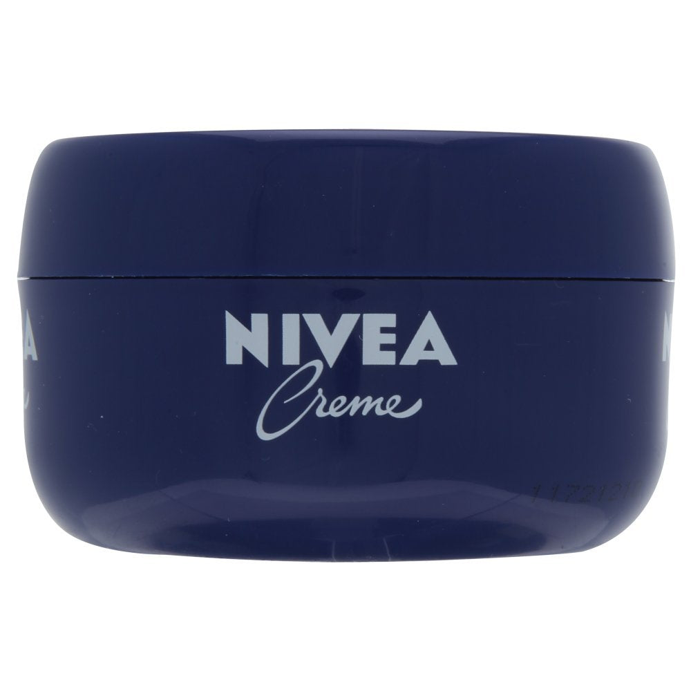 NIVEA Creme 200ml jar close-up showing creamy texture