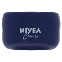 NIVEA Creme 200ml jar close-up showing creamy texture