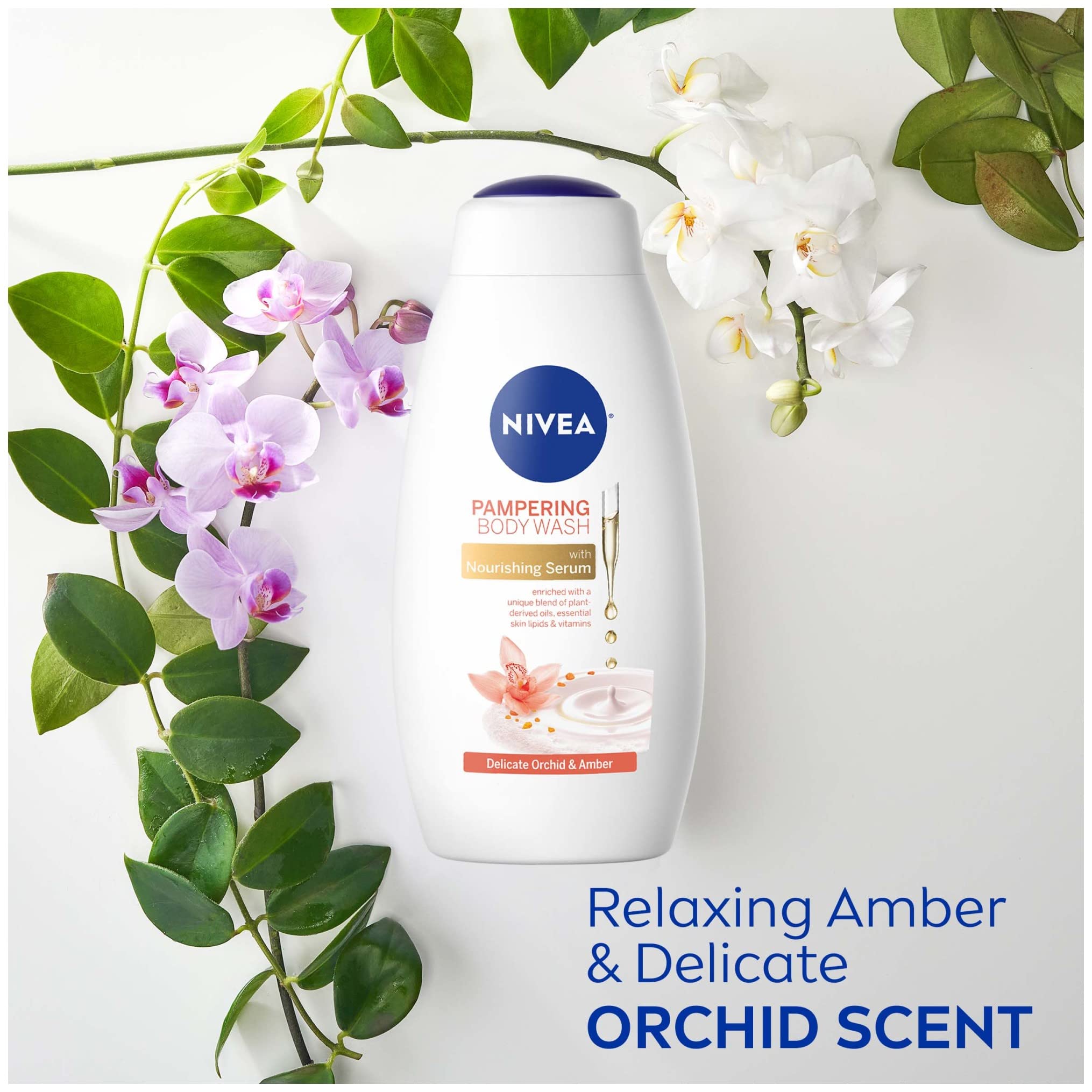 Ingredients focus: plant-derived oils and vitamins in NIVEA wash.