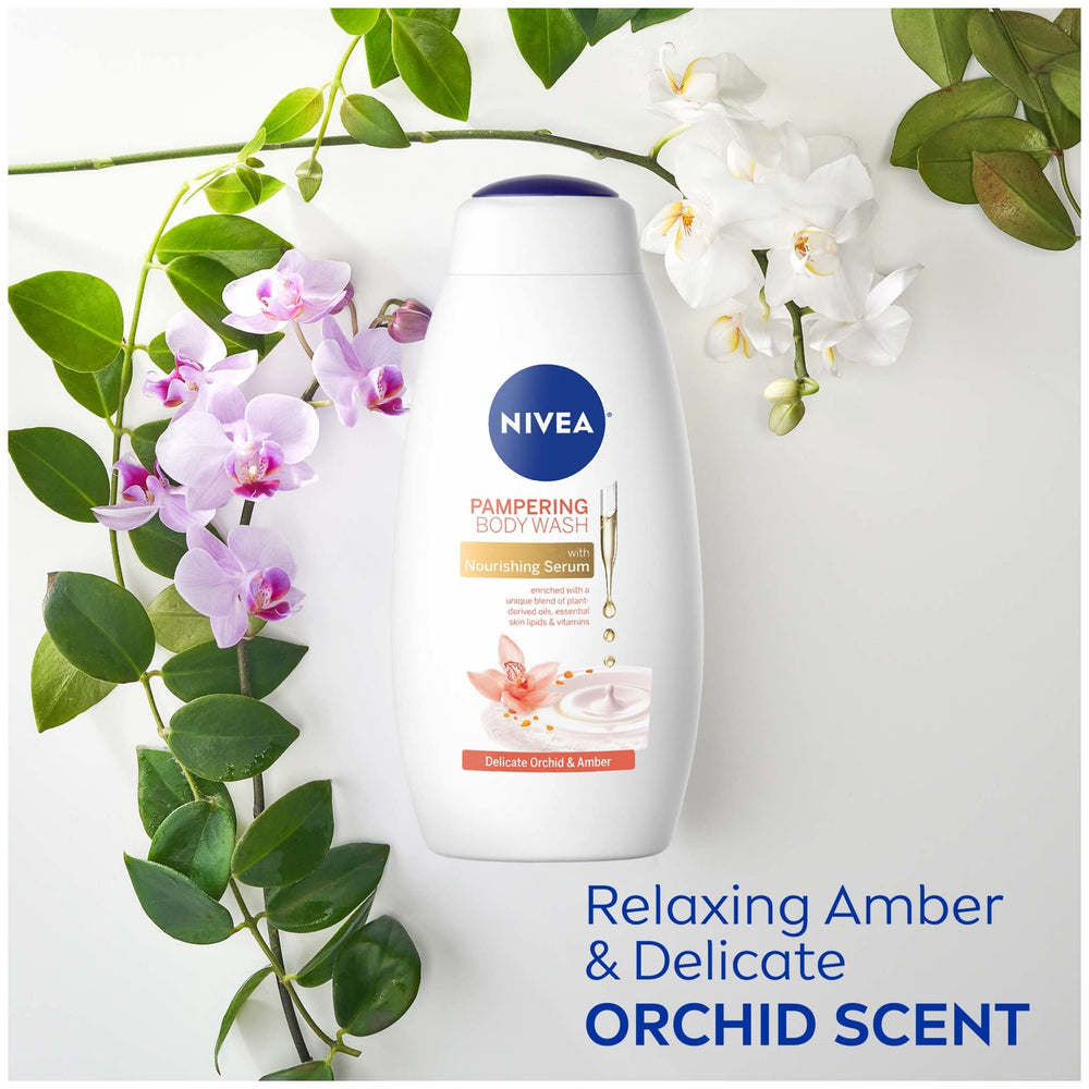 Ingredients focus: plant-derived oils and vitamins in NIVEA wash.