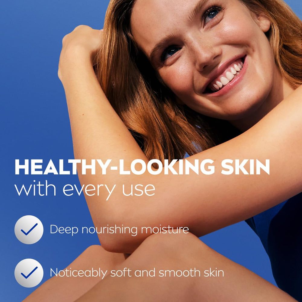 NIVEA Esencialmente Enriquecida, textura no grasa de rápida absorción.