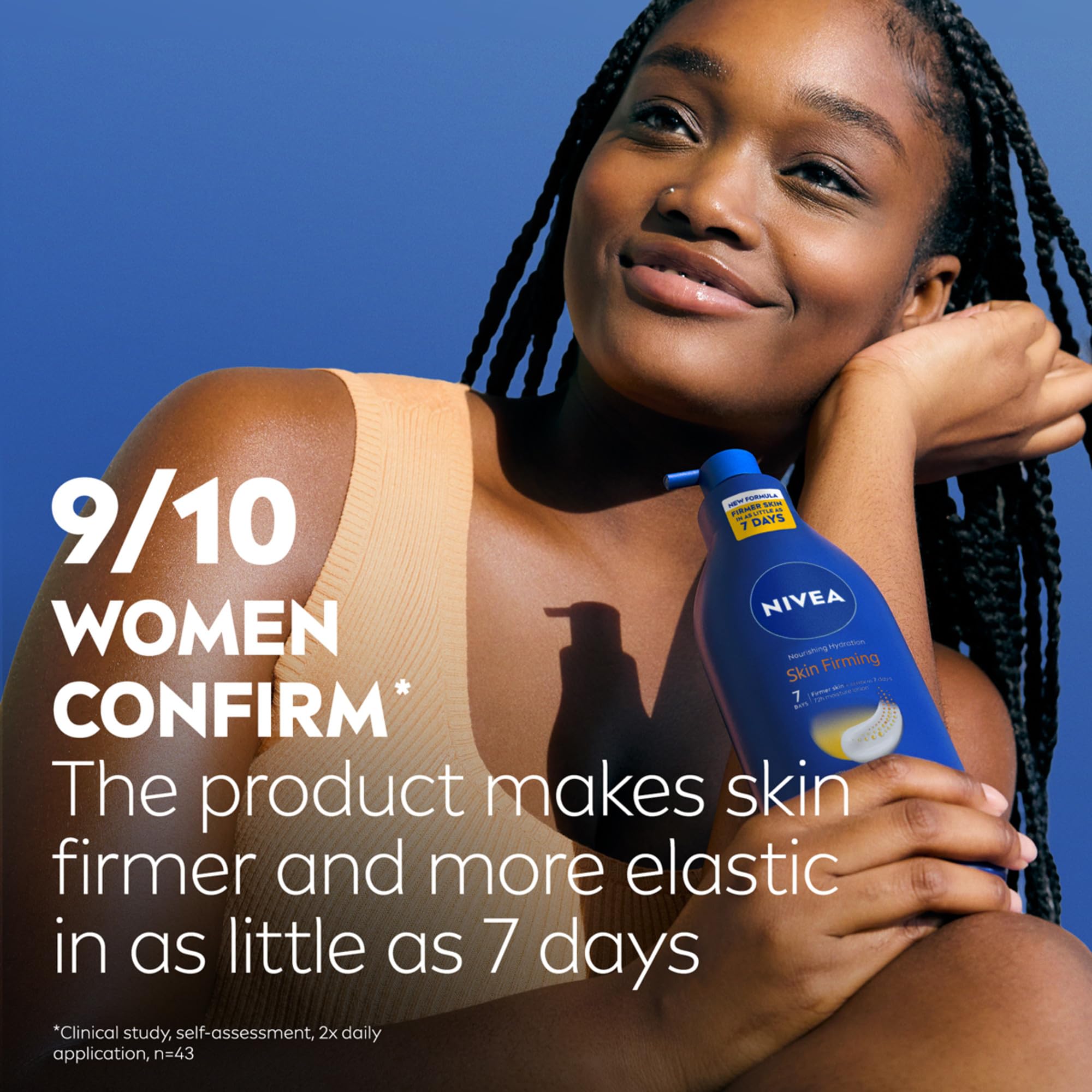 NIVEA Firmeza de la piel, uso diario para una piel más suave.