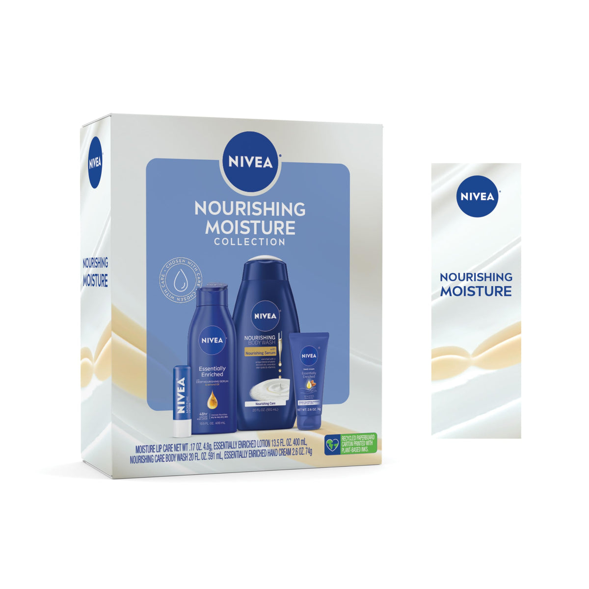 NIVEA gel de ducha nutritivo para limpieza suave y revitalizante.