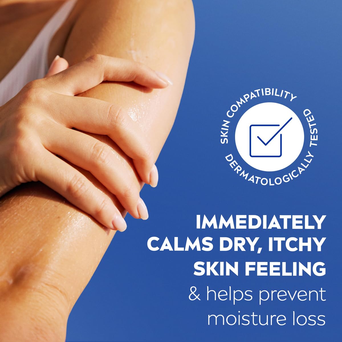 NIVEA Intense Healing ofrece hidratación de 72 horas para piel muy seca.