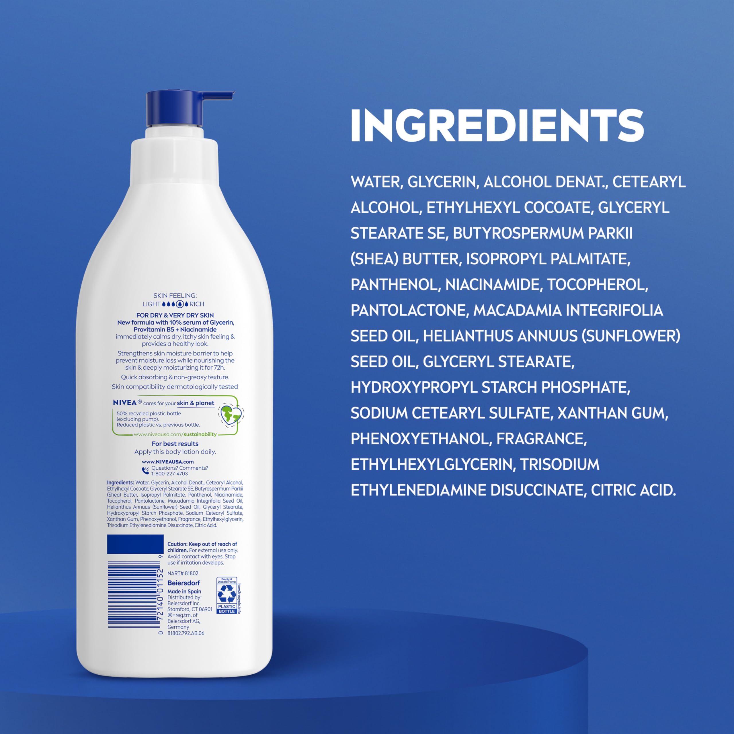 NIVEA Intense Healing eco-packaging hints at recycled materials