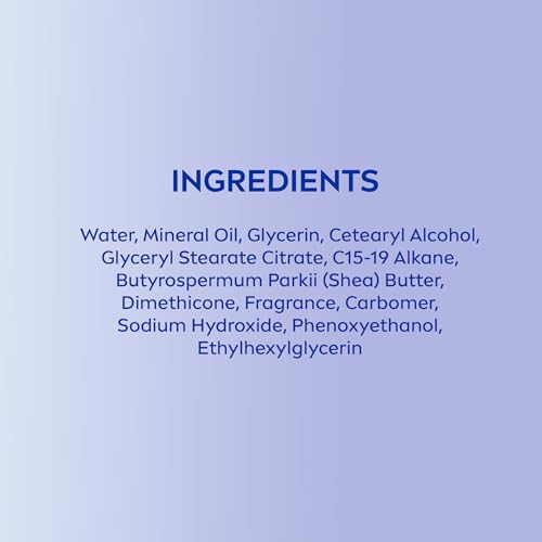 Loción corporal NIVEA, fragancia suave para una experiencia agradable.