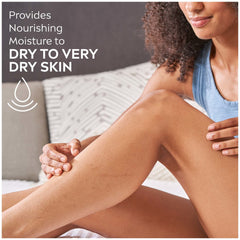 La piel queda suave y flexible tras usar la loción de ducha NIVEA.