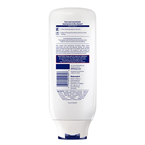 Combina bien con NIVEA Body Wash para un cuidado completo.