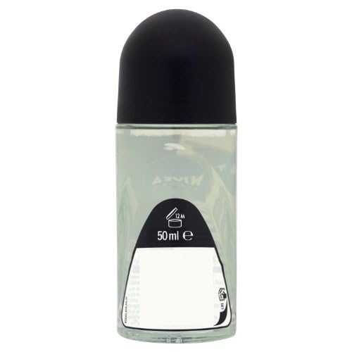 NIVEA MEN 48h Invisible Roll-On packaging highlights 50ml size and portability