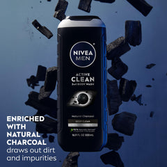 Aseo facial con carbón natural para purificar sin irritar la piel.
