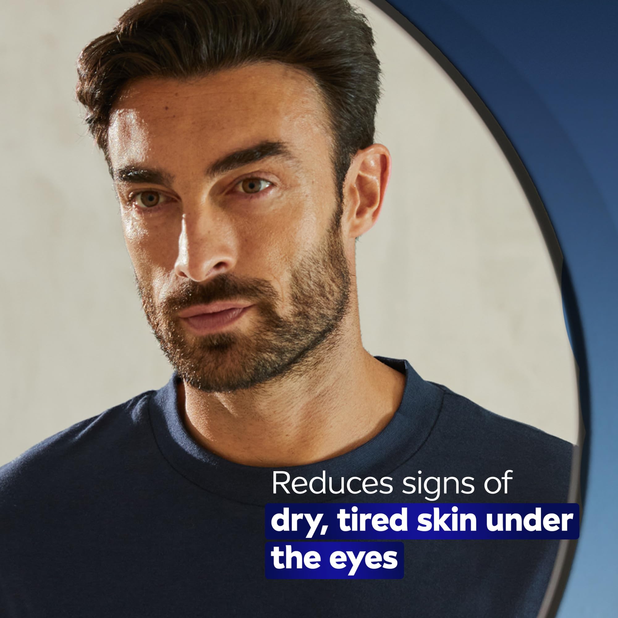 NIVEA MEN Age Defense hidratacion-24h: piel de los ojos hidratada todo el día.