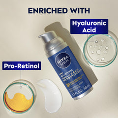 NIVEA MEN Age Defense: protección SPF 30 contra rayos UVA/UVB.