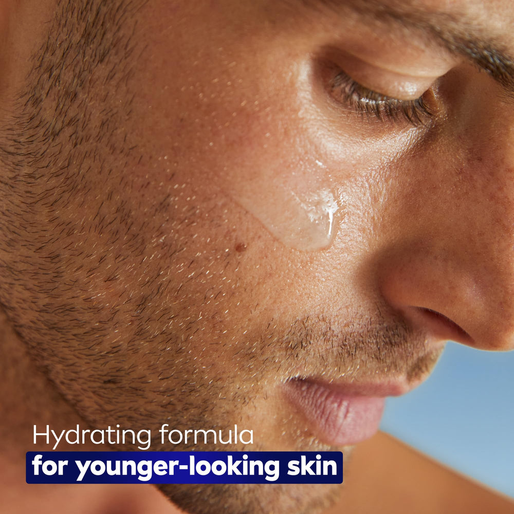 NIVEA MEN Age Defense Serum con Pro-Retinol para firmeza.