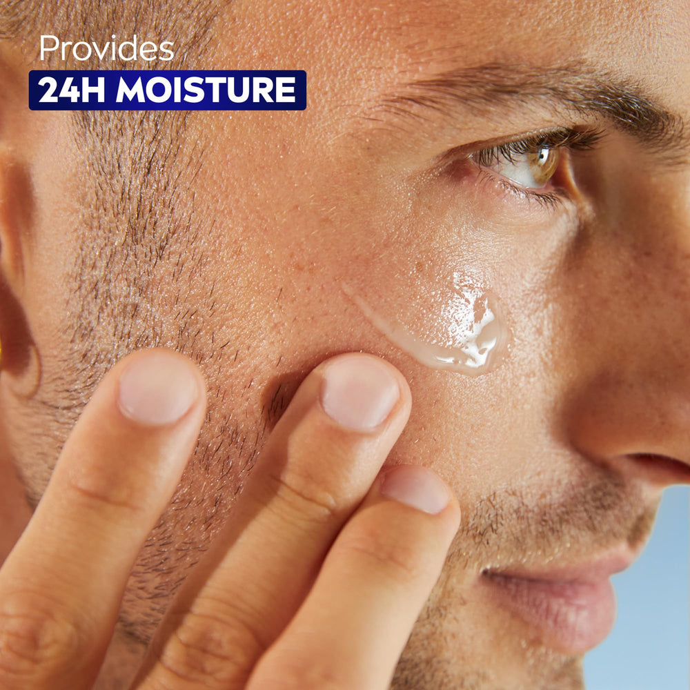 NIVEA MEN Age Defense Serum: textura gel suave para el rostro.