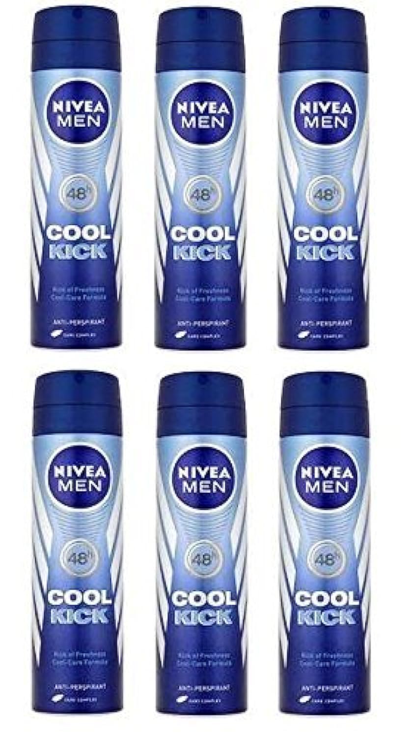 NIVEA MEN Cool Kick 150ml frente: frescura diaria