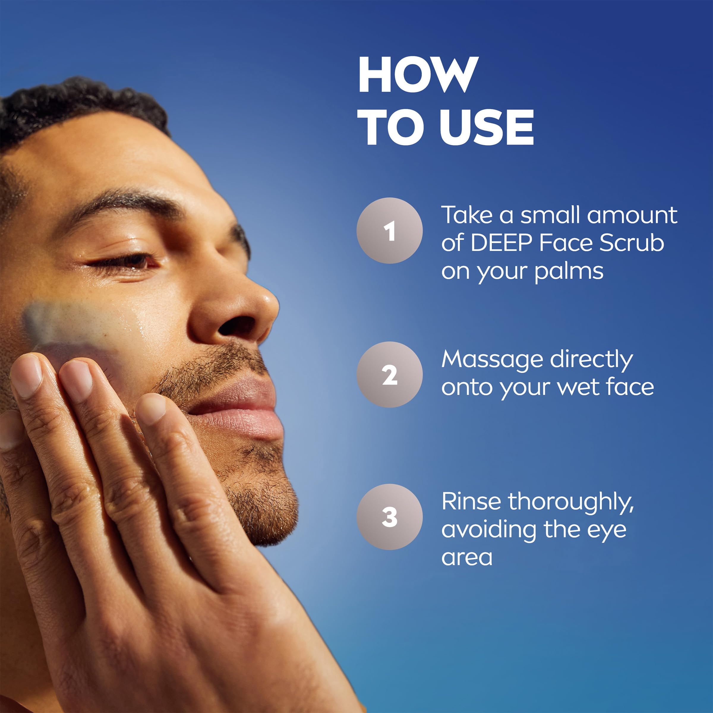 NIVEA MEN dermatológicamente probado para piel con barba.