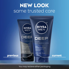 Limpieza exfoliante con carbón activado y textura suave de NIVEA MEN.