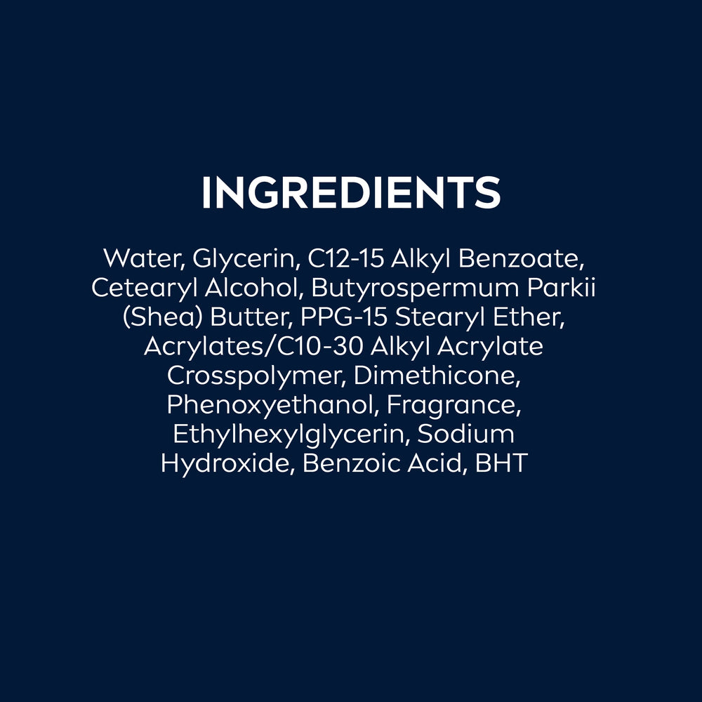 Fórmula sin colorantes de NIVEA MEN Loción, adecuada para piel sensible.