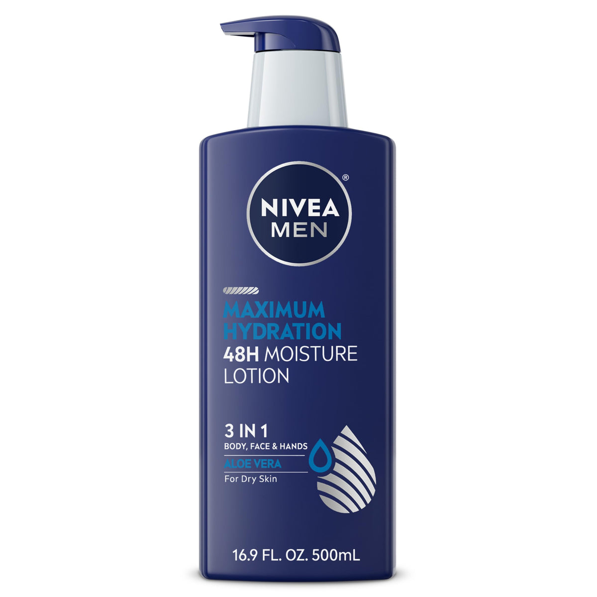 NIVEA MEN Máxima Hidratación, envase con bomba, hidratación diaria