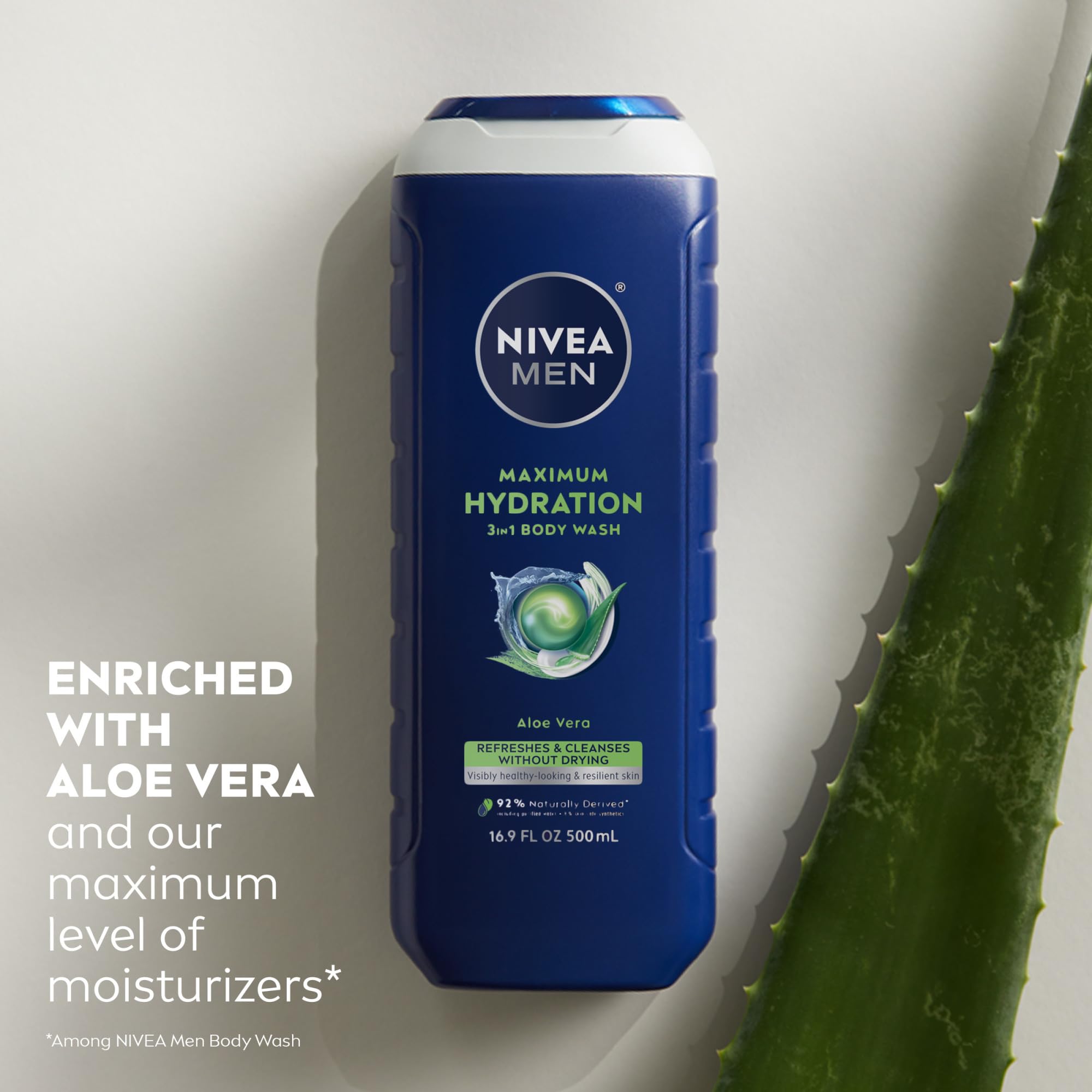 NIVEA MEN Máxima Hidratación fragancia cítrica amaderada para aroma masculino