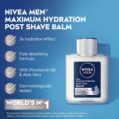 NIVEA MEN packaging box highlights convenient storage and gift ready packaging