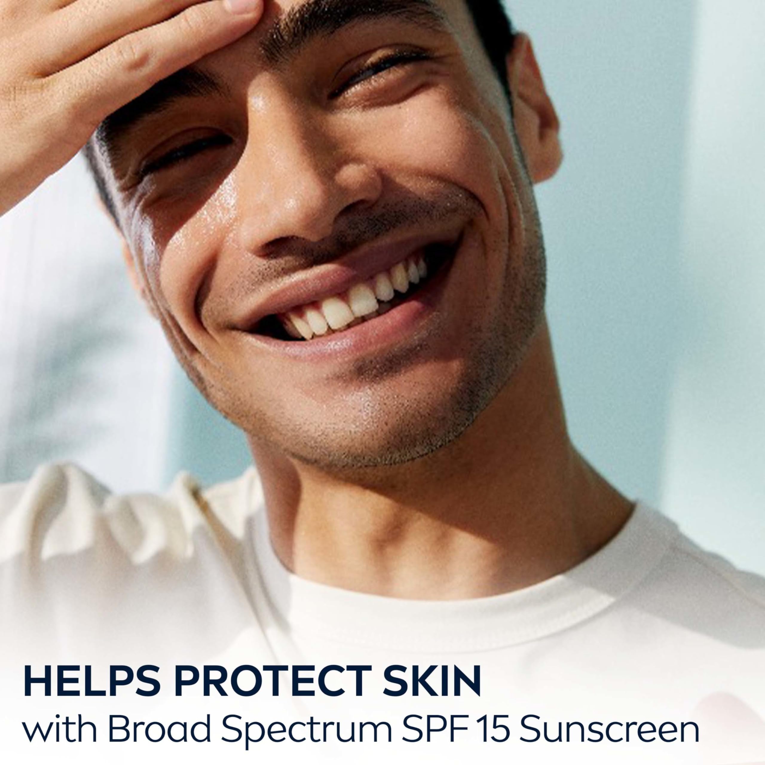 NIVEA MEN outdoor-ready scene with sun protection in action.
