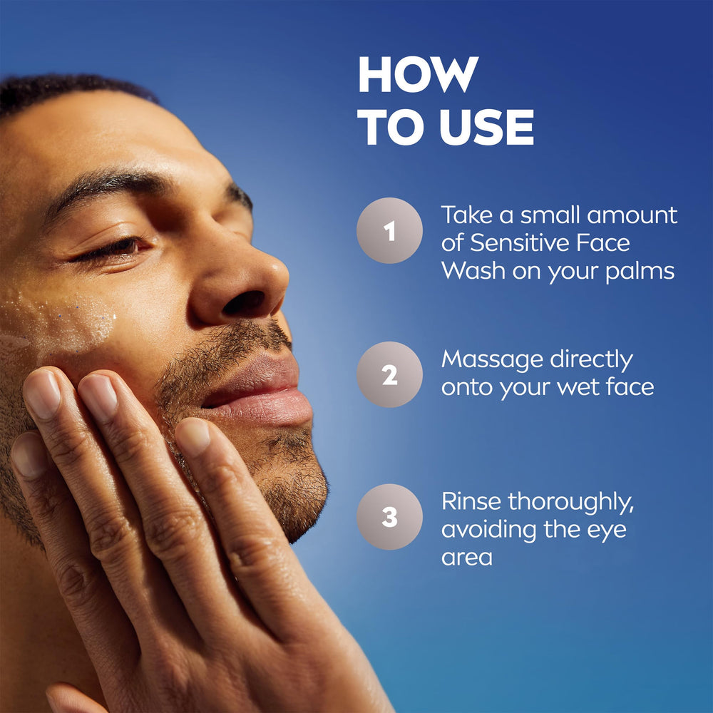 Chamomile extract detail supports calm cleansing in NIVEA MEN wash